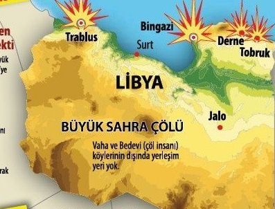 Libya limanları kapattı (Türkler zor durumda)