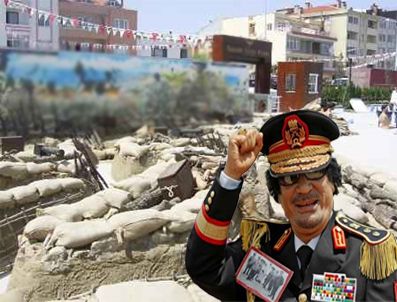 SIRTE - Kaddafi Trablus'ta siperler hazırladı