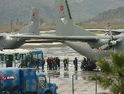 Libya’dan Türkleri getiren dört askerî uçak Dalaman’a ulaştı