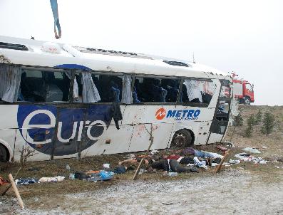 Malkara’da otobüs şarampole yuvarlandı: 5 ölü, 5 yaralı