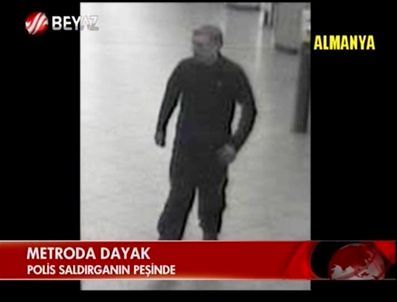 Berlin metrosunda yine dayak