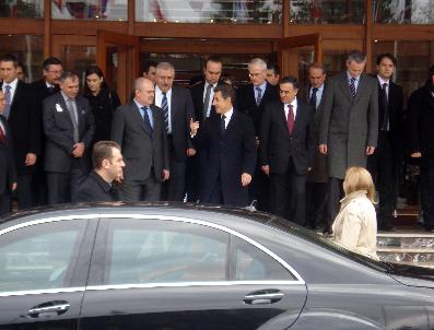 FERIDUN SINIRLIOĞLU - Fransa Cumhurbaşkanı Sarkozy, Ankara‘da