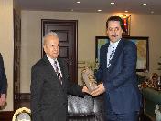 Bakan Faruk Çelik, İl Müftülüğü’nde