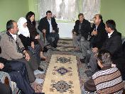 Irak’ta kaçırılan Aksaraylı işçinin ailesine moral ziyareti