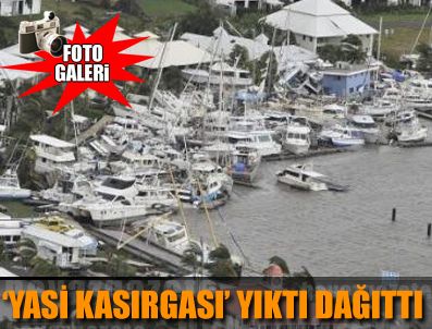 QUEENSLAND - Yasi Kasırgası yıktı dağıttı