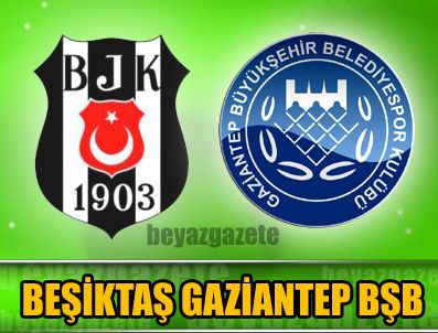 NECIP UYSAL - Beşiktaş Gaziantep Belediye maçı golleri ve özeti izle