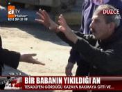 Olayı tesadüfen öğrendi ve yıkıldı