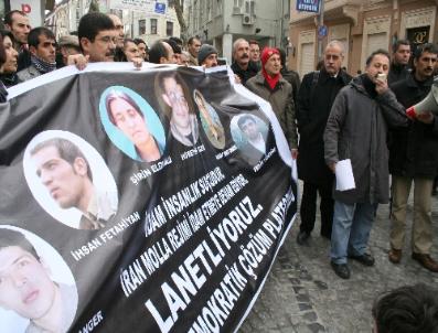 YEREBATAN SARNıCı - İran‘da Kürt mahkumların idamı protesto edildi