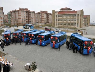 TEKIRDAĞ BELEDIYESI - Tekirdağ Belediyesi‘nin yeni otobüs hattı törenle hizmete açıldı