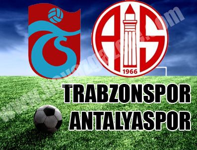 AVNI AKER STADı - Trabzonspor Antalya maç özeti ve maçtan kareler