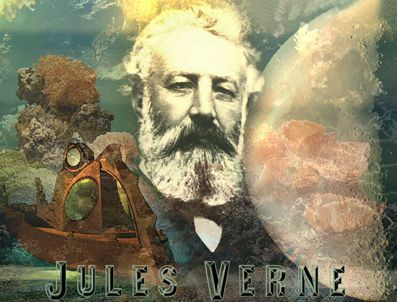 JULES VERNE - Jules Verne kimdir? Jules Verne google özel logo