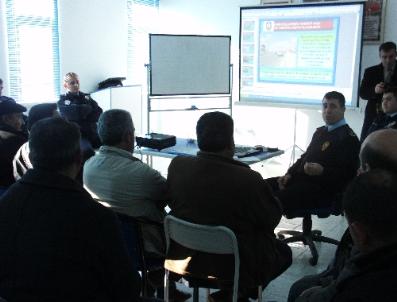 Cihanbeyli Emniyeti‘nden şoförlere eğitim semineri