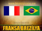 Fransa Brezilya maçı hangi kanalda izlenecek?