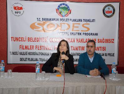 EDIBE ŞAHIN - İnsan Hakları ve Bağımsız Filmler Festivali, Tunceli‘de yapılacak