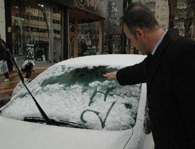 Gaziantep‘E Kar Yağdı
