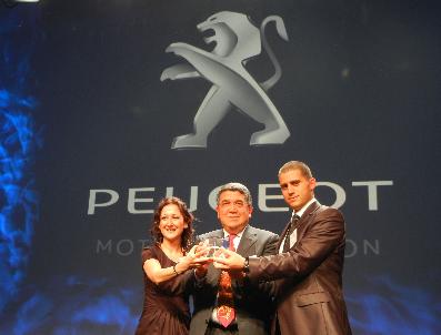 PEUGEOT - Günay Otomotiv’E Dünya Kalite Ödülü