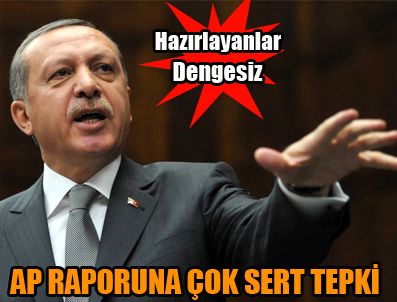 Başbakan Erdoğan: AP Raporu sipariş üzerine hazırlandı