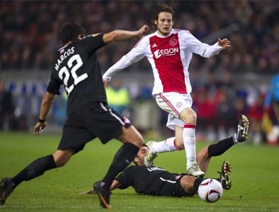 DE JONG - Ajax: 0 - Spartak Moskova: 1