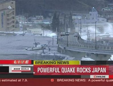 Japonya'nın kuzeyini tsunami vurdu