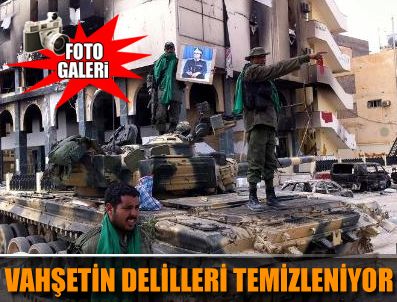Kaddafi'nin harebeye çevirdiği şehir Zaviye