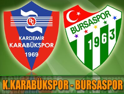 Kardemir Karabükspor sahasında Bursaspor'u konuk ediyor