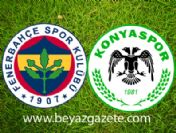 Fenerbahçe Konyaspor maçı özeti ve maç golleri