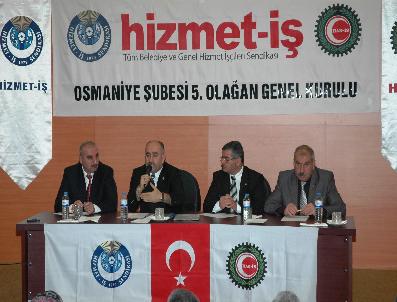 Hizmet-İş Sendikası‘Nın Kongresinde Gerginlik Yaşandı