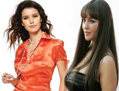 BEREN SAAT - Monica Belluci'den Beren Saat'e anne şefkati