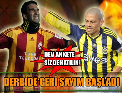 SERVET ÇETİN - Galatasaray Fenerbahçe derbisinde geri sayım başladı