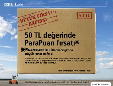 FINANSBANK - Kobi’Lere 50 Tl Değerinde Para Puan Hediye Ediyor