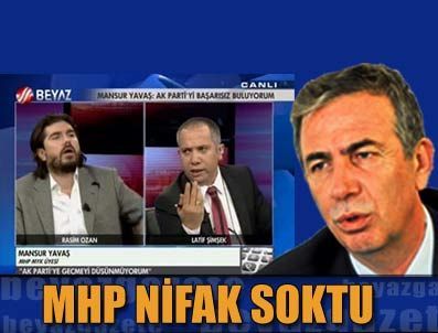 MHP'li Yavaş: 'MHP bana nifak soktu'