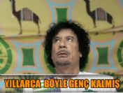 Kaddafi'nin gençlik sırrı ortaya çıktı