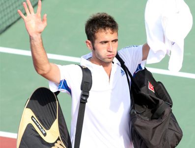 Marsel İlhan Sony Ericsson Açık Tenis Turnuvası'na veda etti