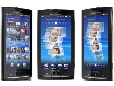 SONY - Xperia X10 Android 2.3 ile güçlenecek