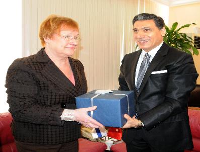 TARJA HALONEN - Finlandiya Cumhurbaşkanı Halonen Balıklıgöl‘De