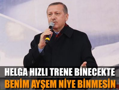 ALEVILIK - Helga hızlı trene binecekte Ayşem niye binmesin