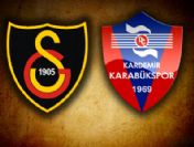 Galatasaray Karabükspor maçı bu akşam saat 19'da