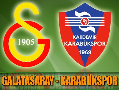 Galatasaray TT Arena'da Kardemir Karabükspor'u konuk ediyor