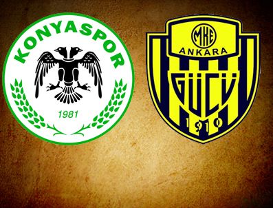 MEHMET ŞAHAN YıLMAZ - Konyaspor Ankaragücü maçı-Lig TV canlı maç izle