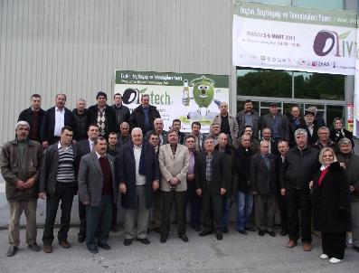 Edremit Ziraat Odası Delegeleri Olivtech 2011 Fuarı‘Nı Ziyaret Etti