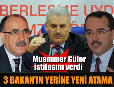 FEVZI BUDAK - 3 bakanın yerine vekaleten 3 müşteşar