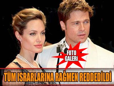 Angelina Jolie evlenme teklifini reddetti