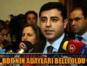 BDP'nin adayları belli oldu