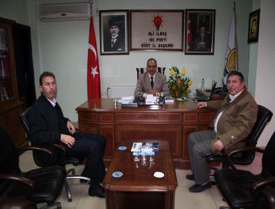 ALI İLBAŞ - Siirt Tso Yönetiminden Ak Parti‘ye Ziyaret