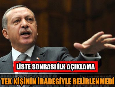 MUSTAFA ATAŞ - Erdoğan: Liste tek kişinin iradesiyle şekillenmedi