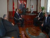 Dışişleri Heyeti Vali Hacımüftüoğlu‘nu Ziyaret Etti