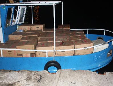 Mersin’De 1 Milyon 275 Bin Paket Kaçak Sigara Ele Geçirildi