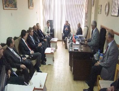 İDRIS BAL - Ak Partili Vekil Adayları Gazeteciler Cemiyetini Ziyaret Etti