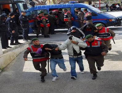 Antalya‘daki ‘Bahar Temizliği‘ Operasyonu Zanlıları Adliyede