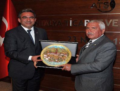 OSMAN BUDAK - Kıbrıs Türk Belediyeler Birliği Üyelerinden Ziyaret